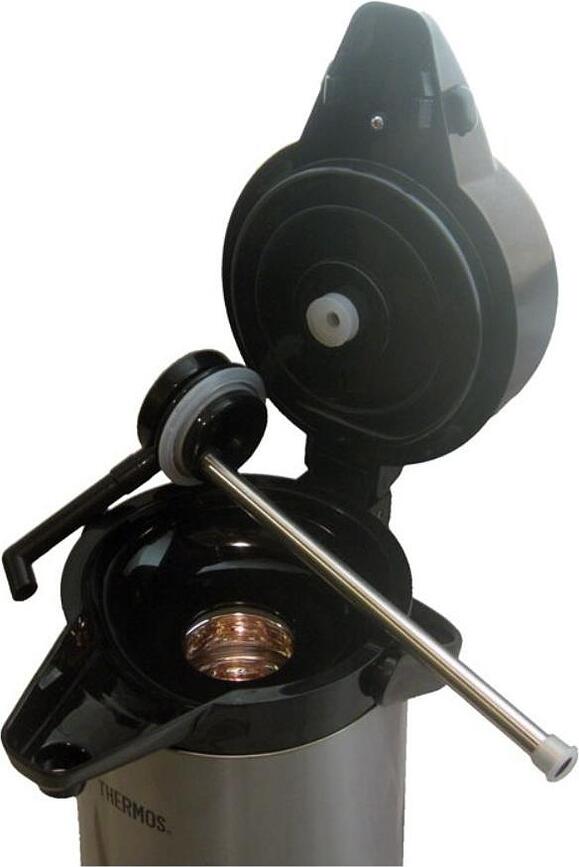 Termo con bomba Thermos, interior de cristal, 1,9 L