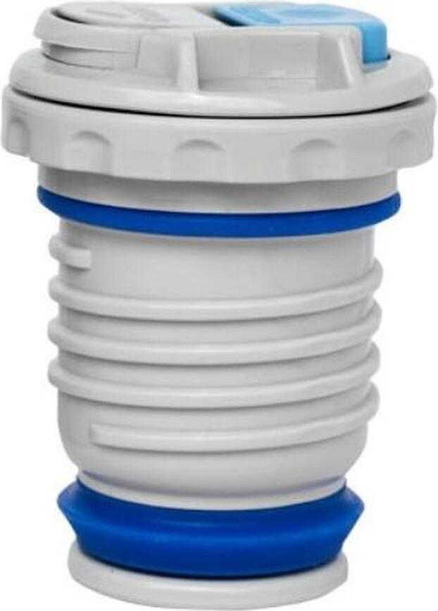 Termo con pulsador Mountain, 750 ml, plateado