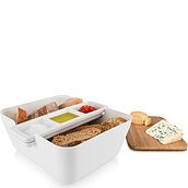 Bread & Dip Bread container with board and snack bowls