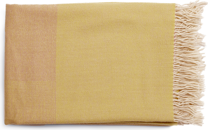 Blend Throw Pleed kollane-valge