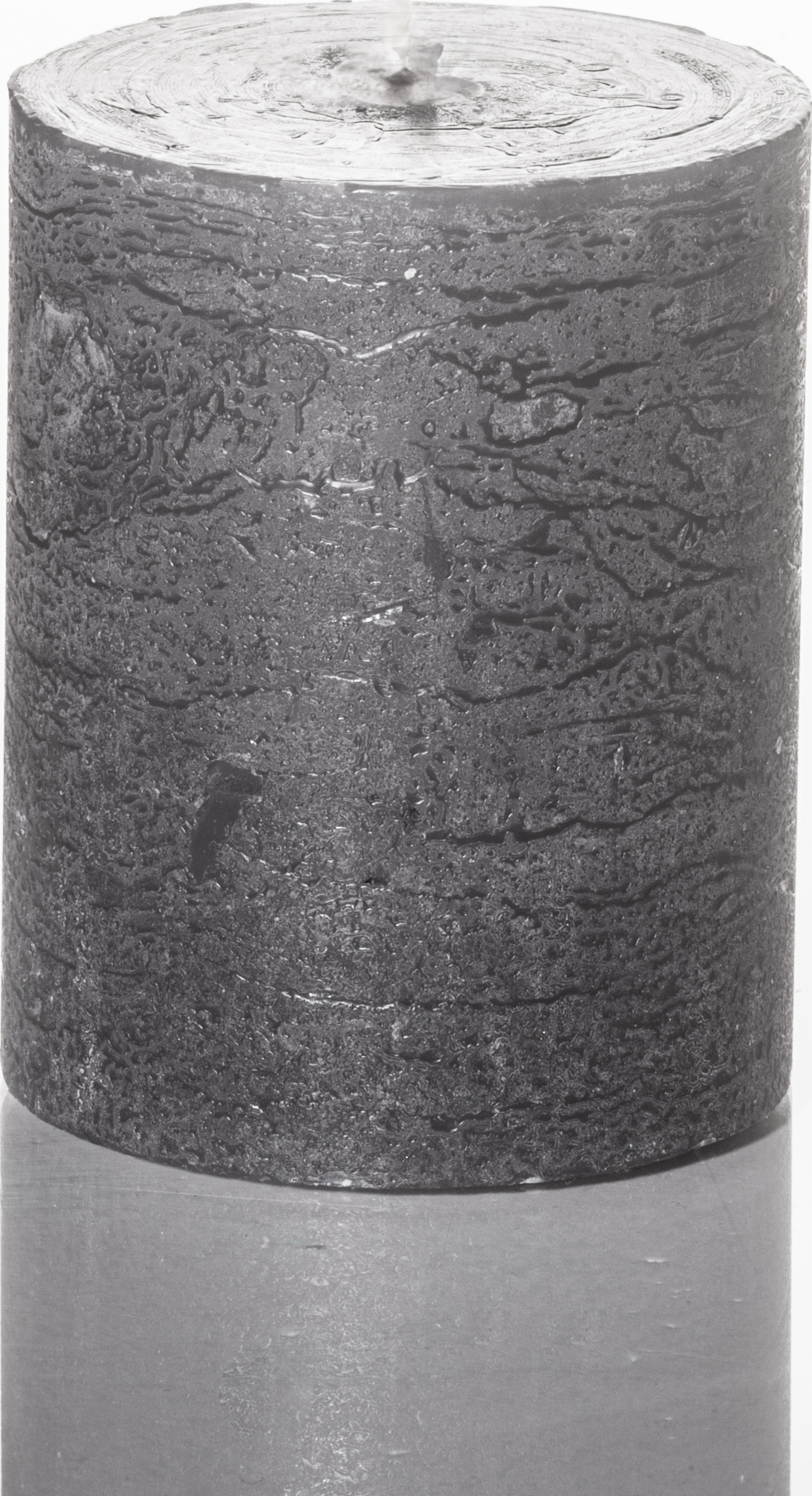 Chamber Kerze 7 cm grau