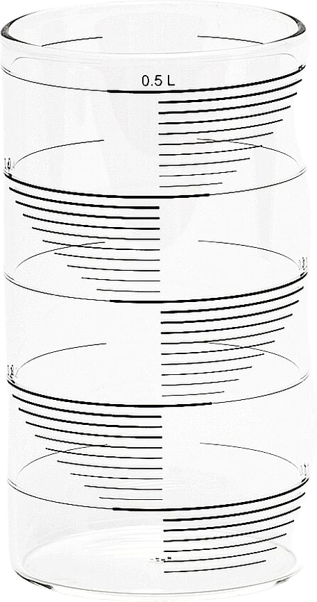 Tre Rectangle Stripes Ποτήρια, 500 ml, 4 τμχ