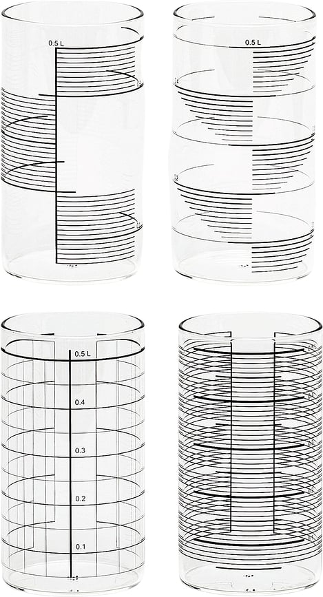 Vasos Tre Mix, 500 ml, 4 unidades