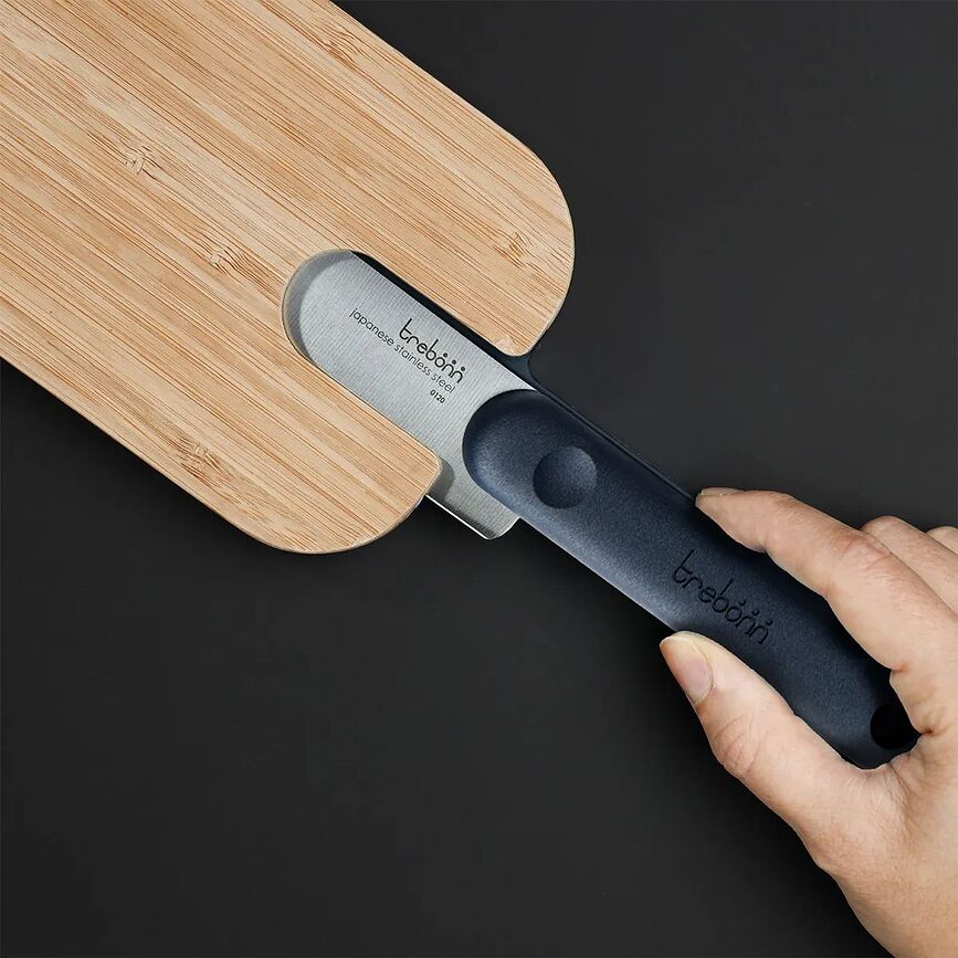 Artu Black Planche à Découper avec couteau à viande