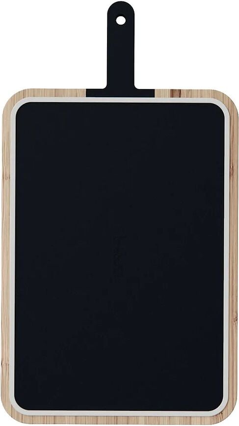 Artu Black Planche à Découper, avec couteau de chef