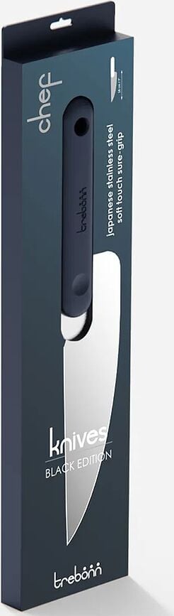 Cuchillo de Chef Trebonn, negro