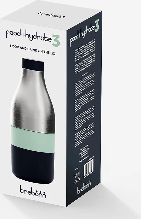 Food&Hydrate3 Set de Boîtes à Déjeuner avec bouteille
