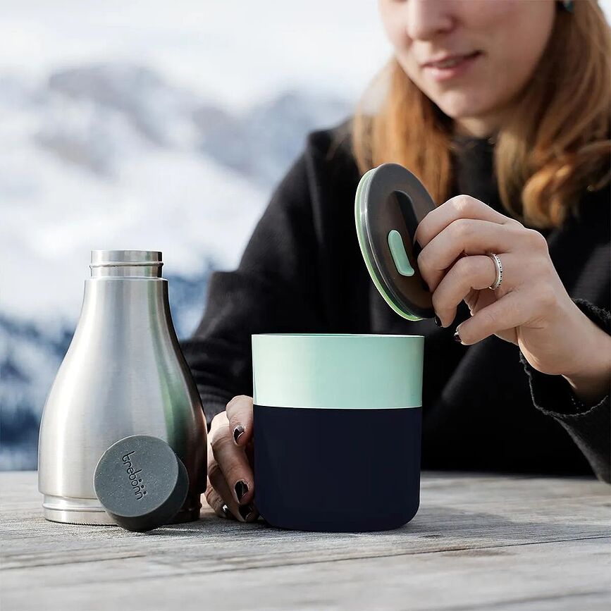 Food&Hydrate3 Set Posuda za Ručak s bocom