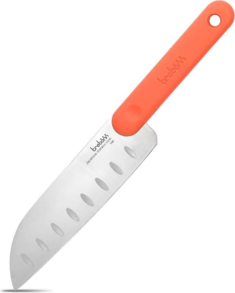 Nóż Santoku Trebonn pomarańczowy