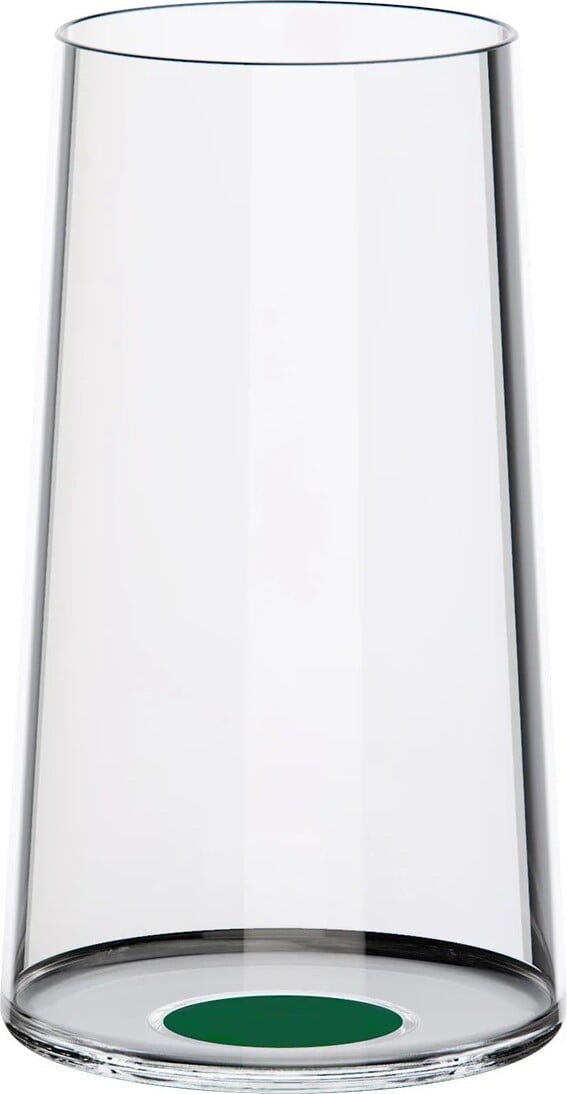 SplitGlass Champagnergläser schmal 320 ml, grün, 2 St.