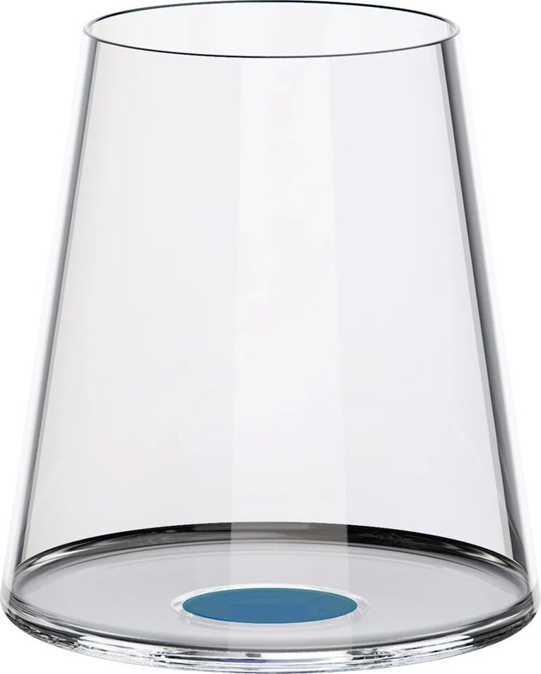 SplitGlass Gläser oder Rotweingläser 450 ml, blau, 2 St.