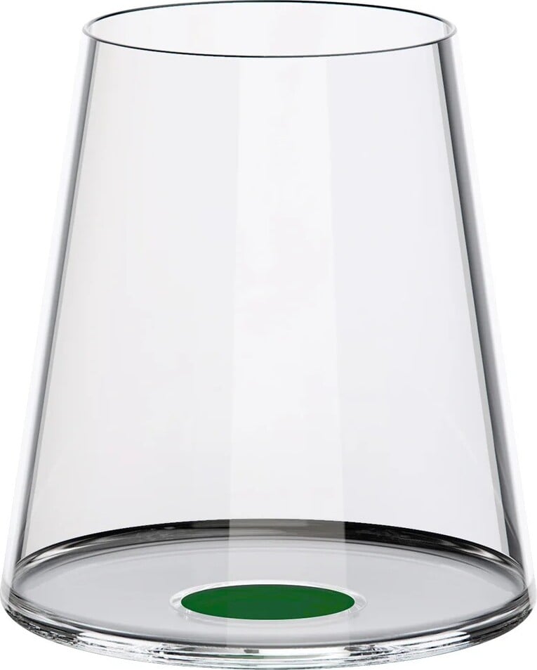 SplitGlass Gläser oder Rotweingläser 450 ml, grün, 2 St.