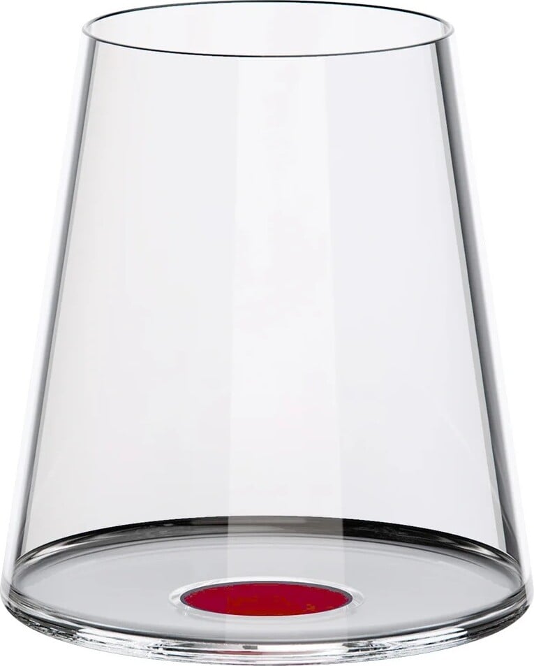 SplitGlass Gläser oder Rotweingläser 450 ml, rot, 2 St.