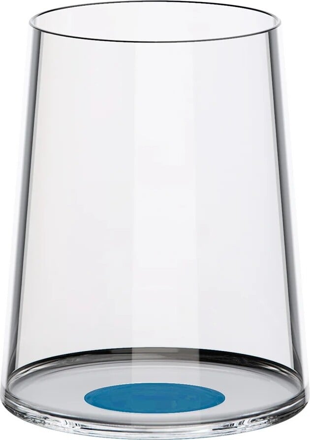 SplitGlass Weißweingläser 280 ml, blau, 2 St.