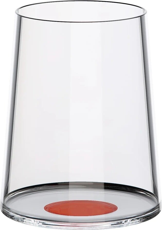 SplitGlass Weißweingläser 280 ml, rot, 2 St.