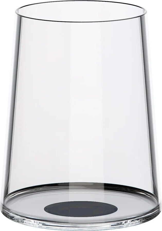 SplitGlass Weißweingläser 280 ml, schwarz, 2 St.