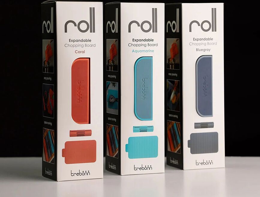 Trebonn Επιφάνεια Κοπής πτυσσόμενη, κοραλί