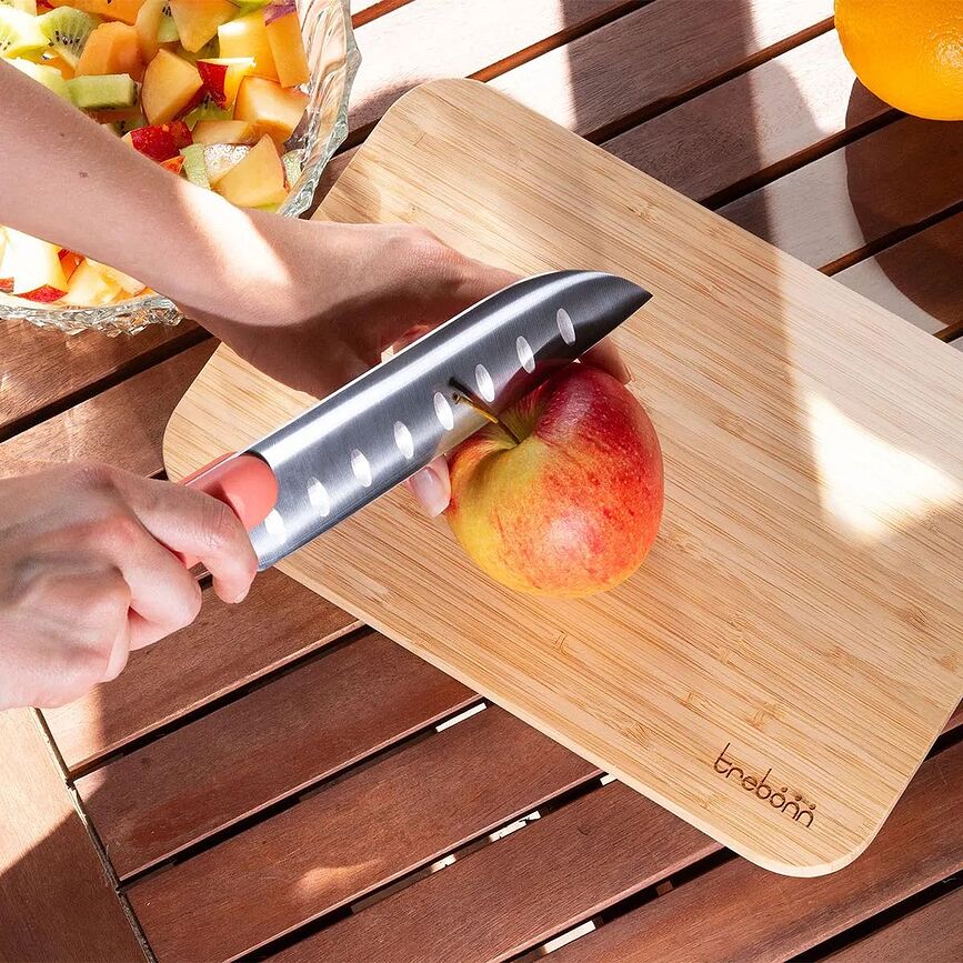 Trebonn Μαχαίρι Santoku, μαύρο