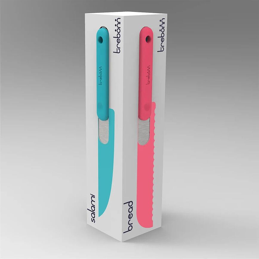 Trebonn Μαχαίρια πολύχρωμα, 4 τμχ