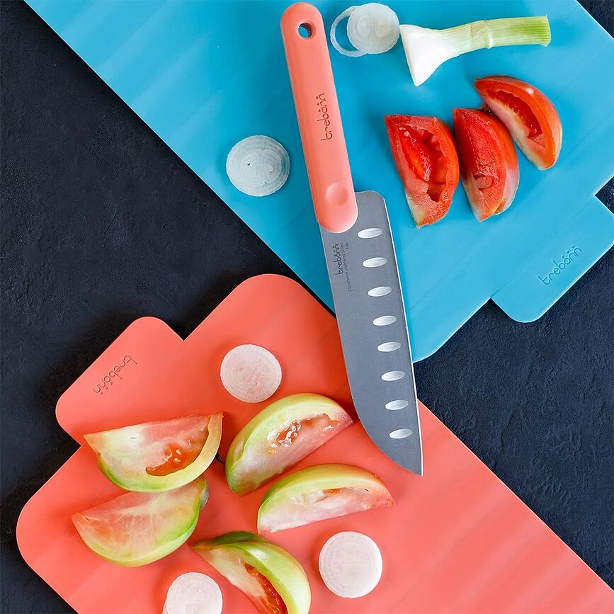 Trebonn Planche à Découper pliable, corail