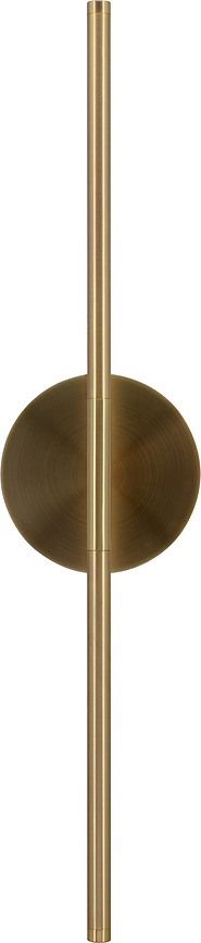 Aplique de pared Omni, negro