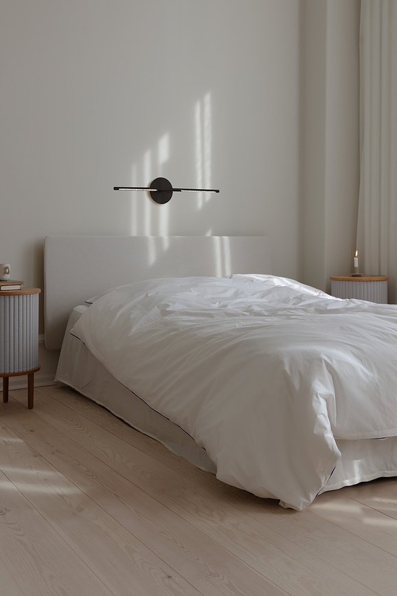 Aplique de pared Omni, negro