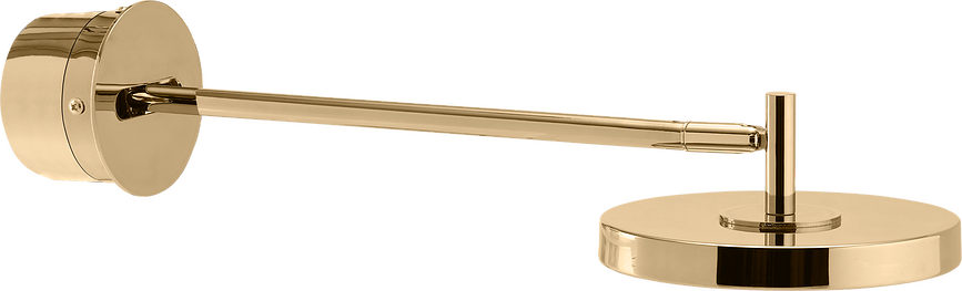 Applique Asteria 44,6 cm, ottone lucido
