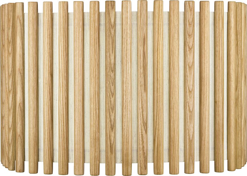 Estructura para Pantalla Komorebi, cuadrada, 40,9 cm, roble oscuro