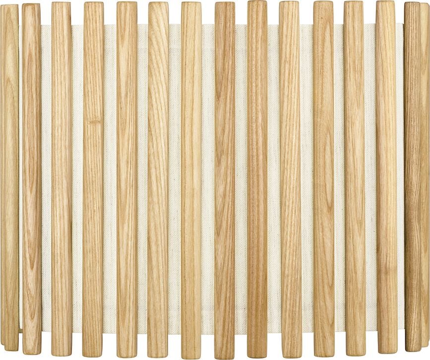 Estructura para Pantalla de roble natural Komorebi, rectangular, 33 cm