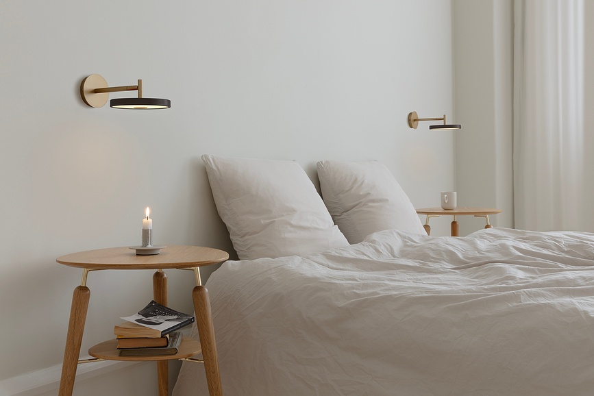 Asteria Applique Murale, 25 cm, laiton poli