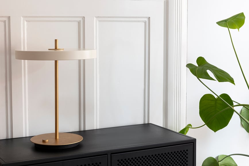 Asteria Lampa stolna zelena