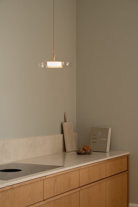 Asteria Lampa viseća staklena mini