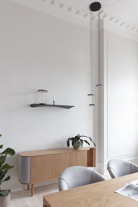 Asteria Micro Lampa viseća svijetlosiva