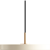 Asteria Mini Hanging lamp with a golden mount