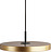 Asteria Mini Taklampa, guld med svart fäste