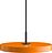 Asteria Mini Taklampa, orange med svart fäste