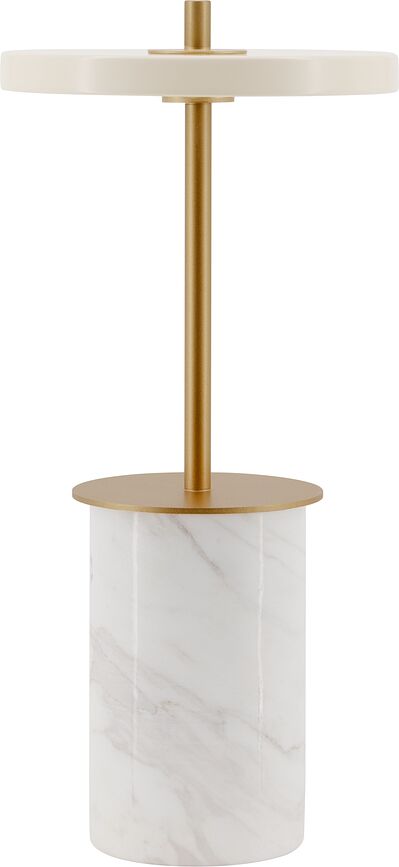 Asteria Move Mini Bordslampa, trådlös, vit