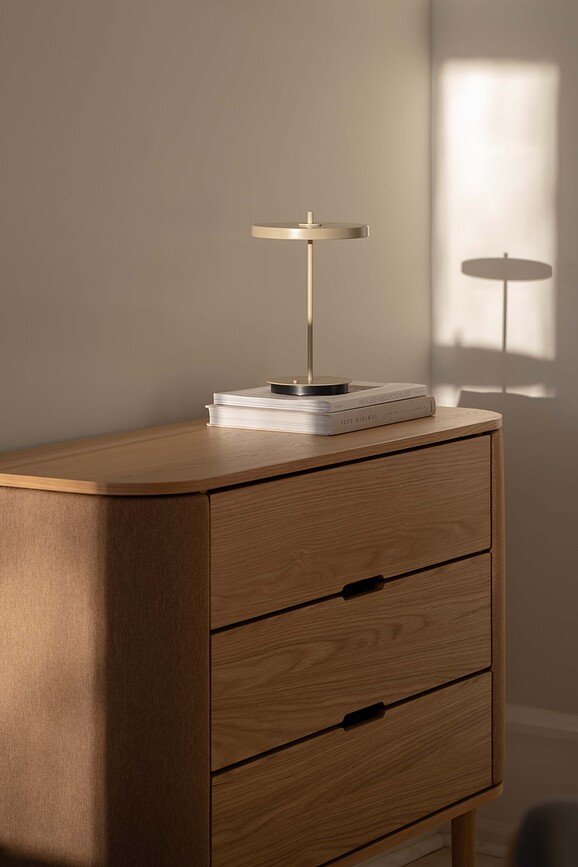 Asteria Move Monochrome Lampe de Table sans fil, vert-jaune