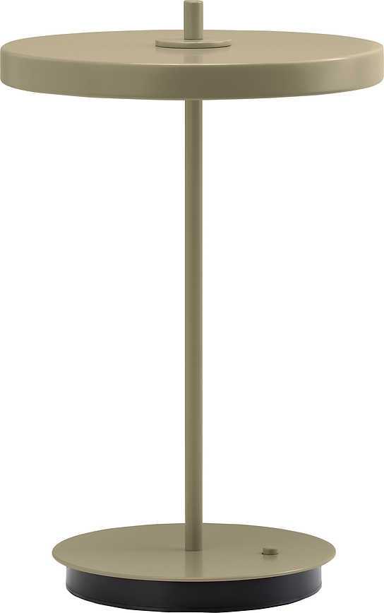 Asteria Move Monochrome Namizna svetilka, brezžična, sivozelena