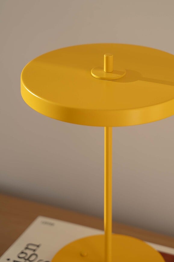 Asteria Move Monochrome Lampa stolna bežična žutozelena