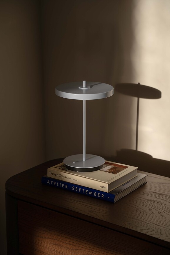 Asteria Move Monochrome Lampa stolna bežična žutozelena