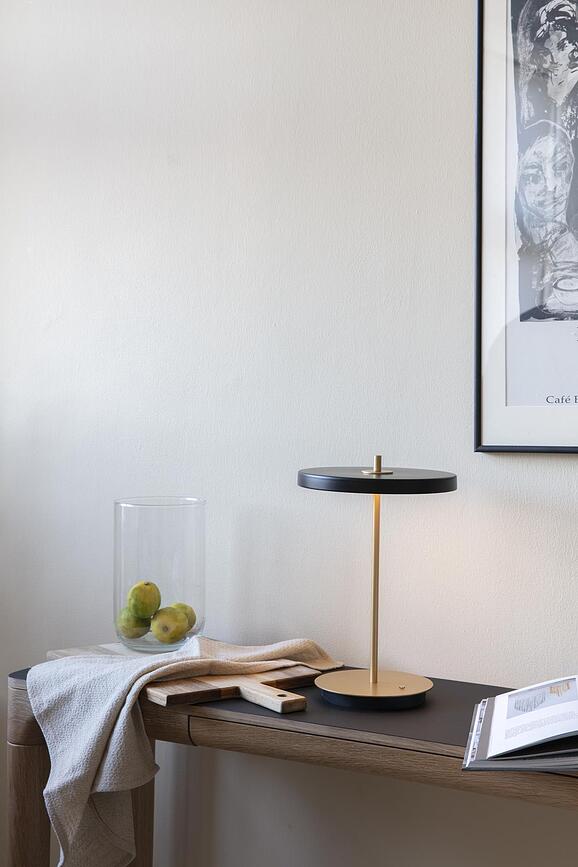 Asteria Move V2 Lampe de Table sans fil, anthracite