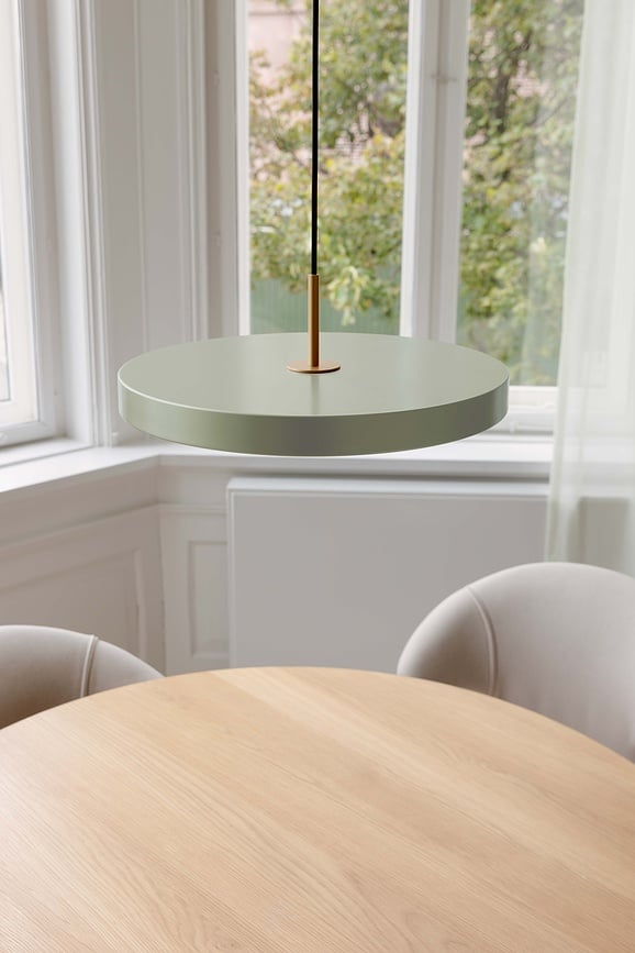 Asteria Plus Κρεμαστό Φωτιστικό, ρουμπινί, 43 cm, με χρυσή βάση