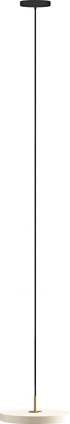 Asteria Plus Viseća Lampa 31 cm mjedena sa zlatnim nosačem