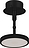 Asteria Spot Lampa stropna crna