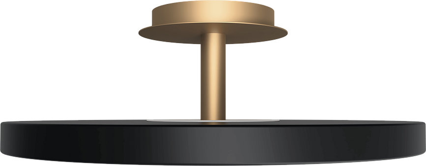 Asteria Up Plus Φωτιστικό Οροφής, 60 cm, μαύρο