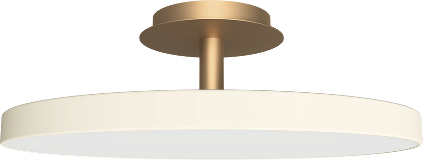 Asteria Up Plus Φωτιστικό Οροφής, 60 cm, λευκό περλέ