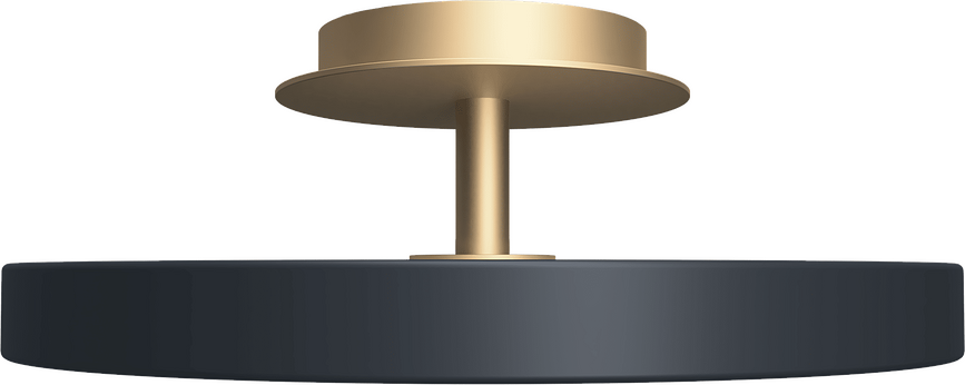 Asteria Up Plus Stropna Lampa 31 cm antracitna