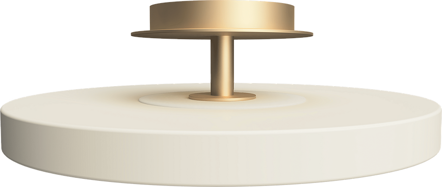 Asteria Up Plus Svetilka stropna, 31 cm, črna