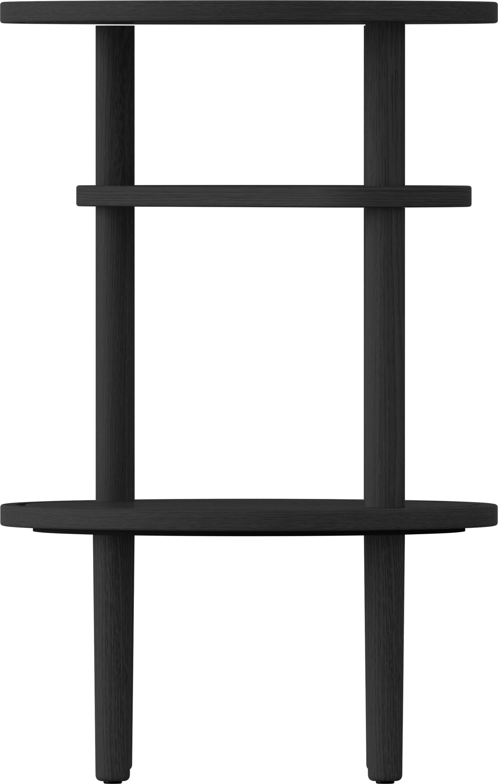 Audacious Modulares Nachttisch, schwarze Eiche